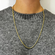 Load image into Gallery viewer, Mens Gold 24 inch Chunky Chain
