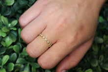Load image into Gallery viewer, 14k Yellow Gold Star Diamond Ring
