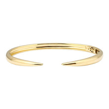 Load image into Gallery viewer, 14k Yellow Gold Open Claw Bangle
