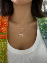 Load image into Gallery viewer, 14K Gold Diamond Chai Necklace

