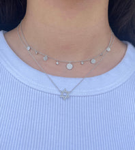 Load image into Gallery viewer, 14k Gold Star Of David Diamond Necklace
