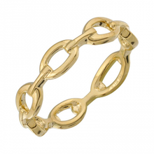 Load image into Gallery viewer, 14K Yellow Gold Link Ring

