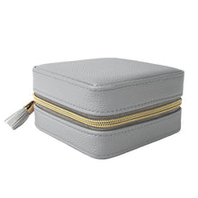 Load image into Gallery viewer, Faux Leather Travel Jewelry Case
