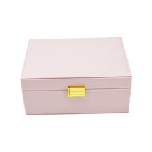 Load image into Gallery viewer, Faux Leather Jewelry Box
