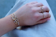 Load image into Gallery viewer, 14K Yellow Gold Diamond Link Bracelet
