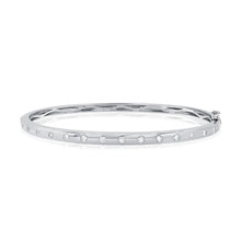 Load image into Gallery viewer, 14K Gold Diamond Studded Bangle
