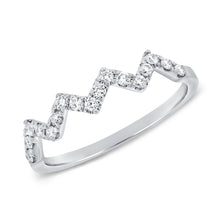 Load image into Gallery viewer, 14K Gold Zig Zag Pinky Ring
