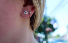 Load image into Gallery viewer, 14k Yellow Gold Multi Shape Diamond Studs (sold as single)
