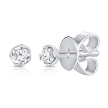 Load image into Gallery viewer, 14K Gold Diamond Stud (sold as single)
