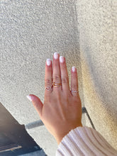 Load image into Gallery viewer, 14K Gold Zig Zag Pinky Ring
