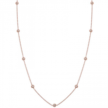 Load image into Gallery viewer, 14K Gold Diamond by the Yard Necklace
