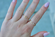 Load image into Gallery viewer, 14K Gold Mini Star of David Ring
