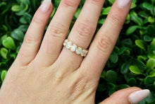 Load image into Gallery viewer, 14K Yellow Gold Bezel Oval Lab Grown Diamond Ring
