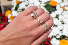 Load image into Gallery viewer, 14k Yellow Gold Butterfly Diamond Ring
