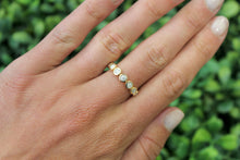 Load image into Gallery viewer, 14K Yellow Gold Round Bezel Diamond Ring
