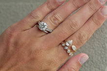 Load image into Gallery viewer, 14K Yellow Gold Round Bezel Diamond Ring
