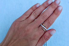 Load image into Gallery viewer, 14K Yellow Gold Diamond Pave Wrap Ring
