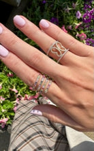 Load image into Gallery viewer, 14K Yellow and White Gold Diamond Butterfly Ring
