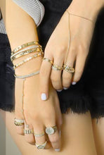 Load image into Gallery viewer, 14K Gold Diamond Bangle
