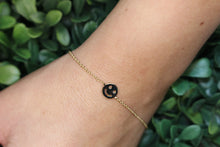 Load image into Gallery viewer, 14K Gold Smiley Face Bracelet
