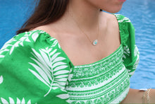 Load image into Gallery viewer, 14K Yellow Gold Turquoise Diamond Eye Necklace
