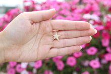 Load image into Gallery viewer, 14K Gold and Diamond Large Star Charm
