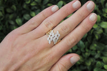 Load image into Gallery viewer, 14K Yellow Gold Diamond Marquise Ring
