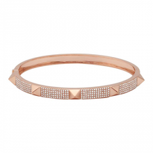 Load image into Gallery viewer, 14K Diamond Large Spike Bangle
