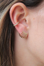 Load image into Gallery viewer, 14K Yellow Gold and Diamond Ear Cuff (sold as single)
