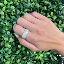 Load image into Gallery viewer, 14K Gold Diamond Square Ring
