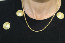 Load image into Gallery viewer, 14K Yellow Gold 16" Ball Chain Necklace
