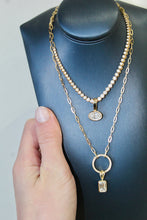 Load image into Gallery viewer, 14K Yellow Gold 2ct Lab Grown Bezel Charm
