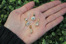 Load image into Gallery viewer, 14K Yellow Gold 2ct Lab Grown Bezel Charm
