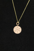 Load image into Gallery viewer, 14K Gold Arrow, Star, Moon Diamond Large Charm
