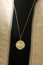 Load image into Gallery viewer, 14K Yellow Gold and Diamond Heart Charm
