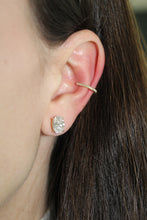 Load image into Gallery viewer, 14K Yellow Gold Diamond Ear Cuff (sold as single)
