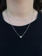 Load image into Gallery viewer, 14K Gold Diamond-by-yard Necklace
