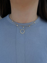 Load image into Gallery viewer, 14k Gold Multi-Shape Diamond Necklace
