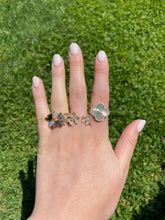 Load image into Gallery viewer, 14K Yellow Gold Diamond Clover Ring
