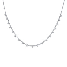 Load image into Gallery viewer, 14K Gold Diamond Spike Necklace
