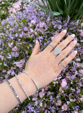 Load image into Gallery viewer, 14K Gold Diamond Small Spike Bangle
