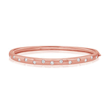 Load image into Gallery viewer, 14K Gold Confetti Collection Diamond Bangle
