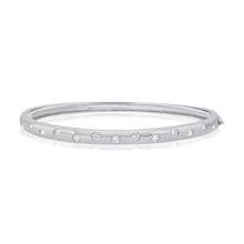 Load image into Gallery viewer, 14K Gold Confetti Collection Diamond Bangle
