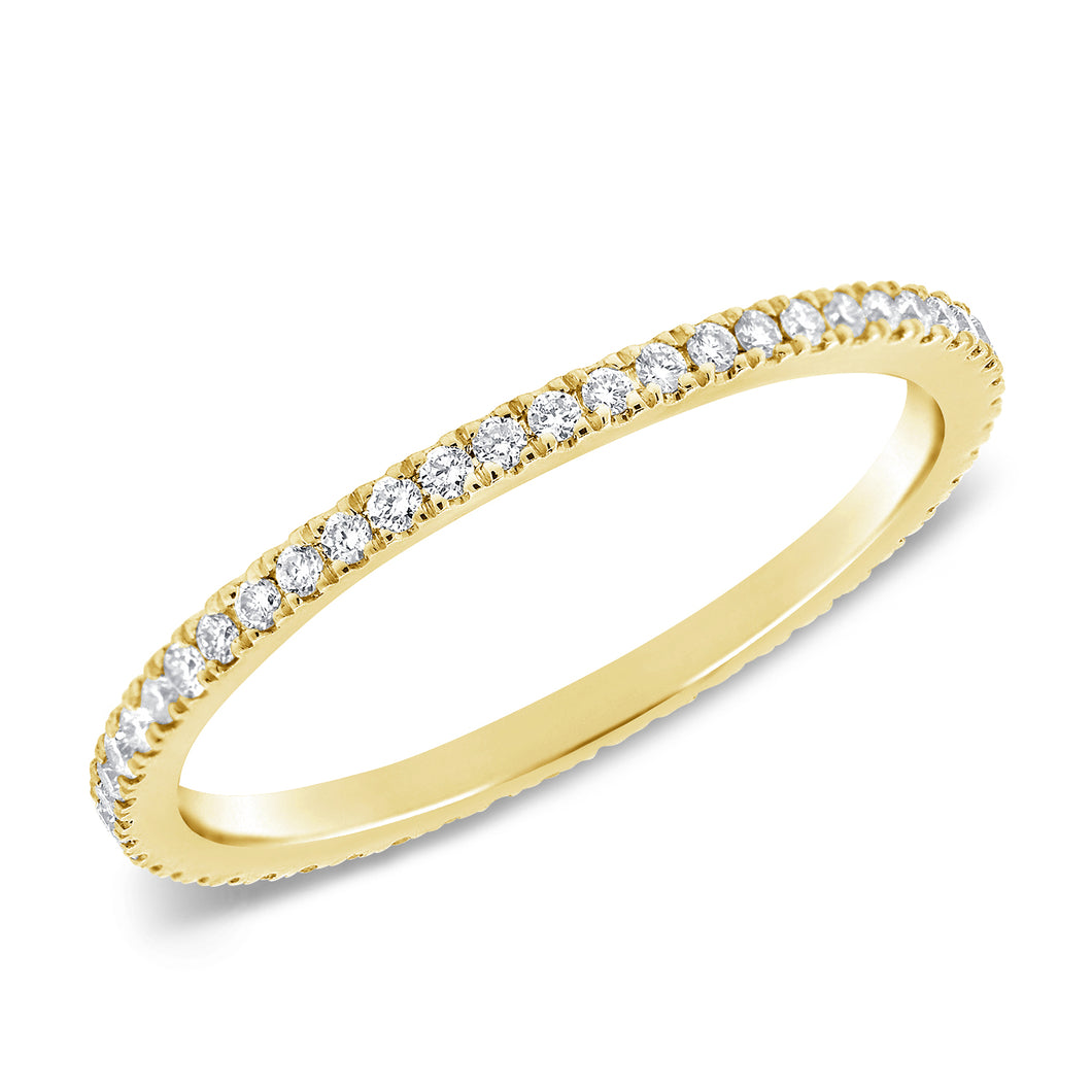 14K Gold Diamond Eternity Ring