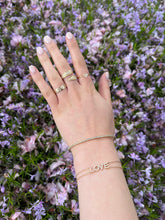 Load image into Gallery viewer, 14K Yellow Gold Diamond Love Ring
