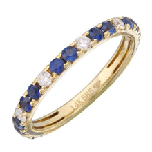 Load image into Gallery viewer, 14k Yellow Gold Sapphire Ring
