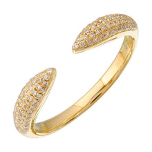 Load image into Gallery viewer, 14K Gold Diamond Claw Ring
