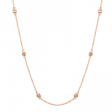 Load image into Gallery viewer, 14K Gold Diamond By The Yard Necklace
