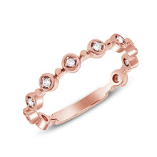 Load image into Gallery viewer, 14K Gold Multi Single Round Diamond Ring
