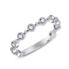 Load image into Gallery viewer, 14K Gold Multi Single Round Diamond Ring

